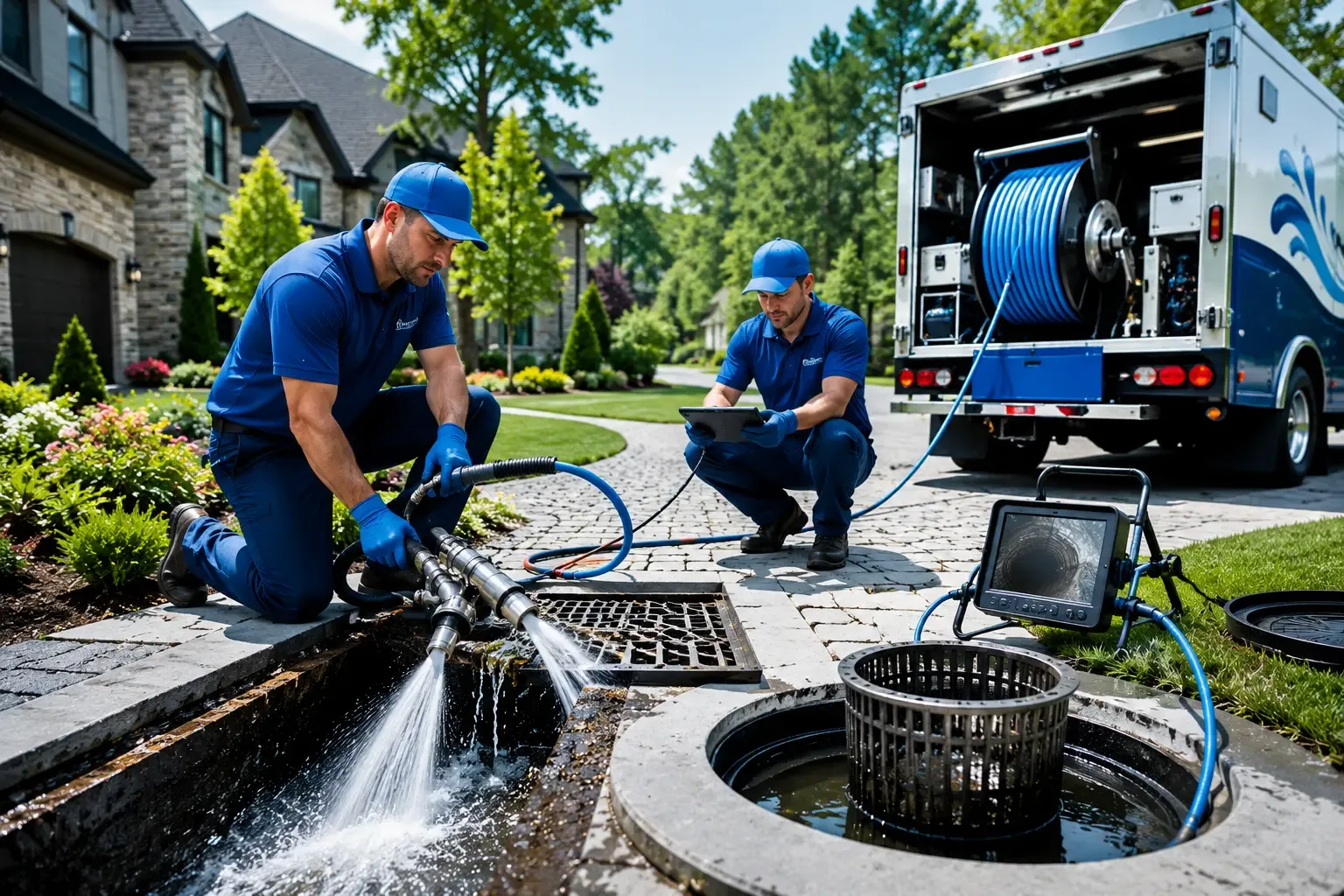 Local outdoor drain cleaning professionals in Andover, NJ